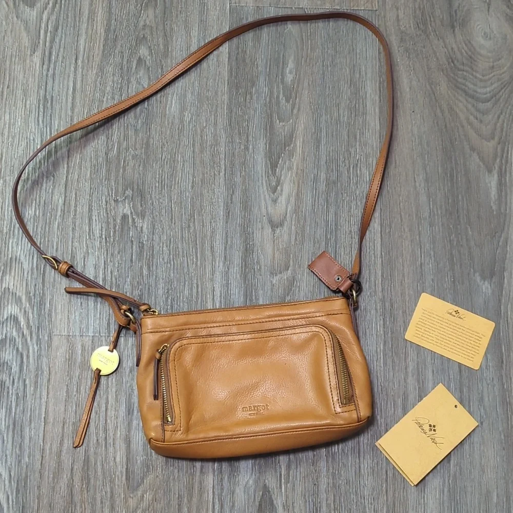 Patricia Nash Margot New York Leather Crossbody 💰 - Picture 1 of 15